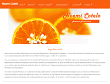 Tablet Screenshot of noemicotelo.com